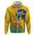 Brasil Volleyball Zip Hoodie Go Champions Canario-da-terra - Wonder Print Shop