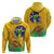 Brasil Volleyball Zip Hoodie Go Champions Canario-da-terra - Wonder Print Shop