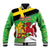 Wales Saint David's Day Baseball Jacket Welsh Dragon Dydd Gwyl Dewi Hapus!