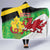 Wales Saint David's Day Hooded Blanket Welsh Dragon Dydd Gwyl Dewi Hapus!