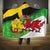 Wales Saint David's Day Hooded Blanket Welsh Dragon Dydd Gwyl Dewi Hapus!