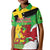 Wales Saint David's Day Kid Polo Shirt Welsh Dragon Dydd Gwyl Dewi Hapus!