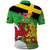 Wales Saint David's Day Polo Shirt Welsh Dragon Dydd Gwyl Dewi Hapus!