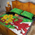 Wales Saint David's Day Quilt Bed Set Welsh Dragon Dydd Gwyl Dewi Hapus!