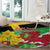 Wales Saint David's Day Round Carpet Welsh Dragon Dydd Gwyl Dewi Hapus!