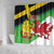 Wales Saint David's Day Shower Curtain Welsh Dragon Dydd Gwyl Dewi Hapus!