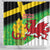 Wales Saint David's Day Shower Curtain Welsh Dragon Dydd Gwyl Dewi Hapus!