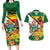 Zimbabwe Independence Day Couples Matching Long Sleeve Bodycon Dress and Hawaiian Shirt Happy 45 Years Of Independence