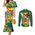 Zimbabwe Independence Day Couples Matching Mermaid Dress and Long Sleeve Button Shirt Happy 45 Years Of Independence