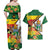 Zimbabwe Independence Day Couples Matching Off Shoulder Maxi Dress and Hawaiian Shirt Happy 45 Years Of Independence