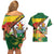 Zimbabwe Independence Day Couples Matching Off Shoulder Short Dress and Hawaiian Shirt Happy 45 Years Of Independence