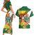 Zimbabwe Independence Day Couples Matching Short Sleeve Bodycon Dress and Hawaiian Shirt Happy 45 Years Of Independence