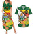 Zimbabwe Independence Day Couples Matching Summer Maxi Dress and Hawaiian Shirt Happy 45 Years Of Independence