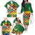 Zimbabwe Independence Day Family Matching Off The Shoulder Long Sleeve Dress and Hawaiian Shirt Happy 45 Years Of Independence