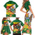 Zimbabwe Independence Day Family Matching Short Sleeve Bodycon Dress and Hawaiian Shirt Happy 45 Years Of Independence