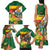 Zimbabwe Independence Day Family Matching Tank Maxi Dress and Hawaiian Shirt Happy 45 Years Of Independence