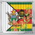 Zimbabwe Independence Day Shower Curtain Happy 45 Years Of Independence