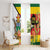 Zimbabwe Independence Day Window Curtain Happy 45 Years Of Independence