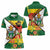 Zimbabwe Independence Day Women Polo Shirt Happy 45 Years Of Independence