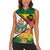 Zimbabwe Independence Day Women Sleeveless Polo Shirt Happy 45 Years Of Independence