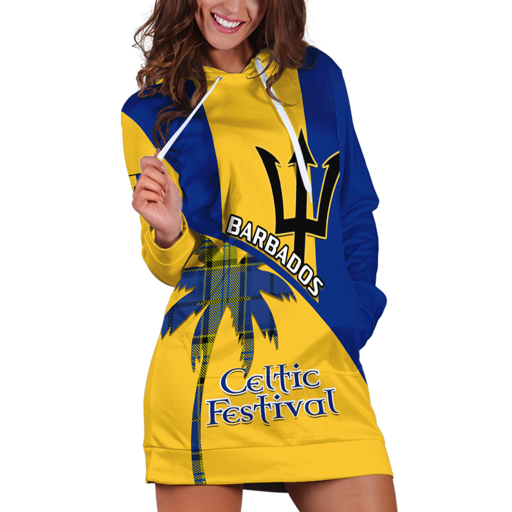 Barbados 2023 Hoodie Dress Celtic Festival Special Version - Wonder Print Shop