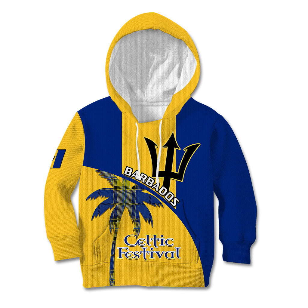 Barbados 2023 Kid Hoodie Celtic Festival Special Version - Wonder Print Shop