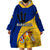 Barbados Wearable Blanket Hoodie Barbadian Coat Of Arms - Wonder Print Shop