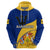 Custom Barbados Hoodie Barbadian Coat Of Arms - Wonder Print Shop