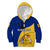 Personalised Barbados Kid Hoodie Barbadian Coat Of Arms - Wonder Print Shop