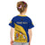 Personalised Barbados Kid T Shirt Barbadian Coat Of Arms - Wonder Print Shop