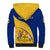 Personalised Barbados Sherpa Hoodie Barbadian Coat Of Arms - Wonder Print Shop