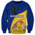 Personalised Barbados Sweatshirt Barbadian Coat Of Arms - Wonder Print Shop