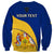 Personalised Barbados Sweatshirt Barbadian Coat Of Arms - Wonder Print Shop