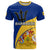 Personalised Barbados T Shirt Barbadian Coat Of Arms - Wonder Print Shop