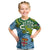 Personalised Australia And Fiji Kid T Shirt Aboriginal Mix Fijian Tapa Unique Style - Wonder Print Shop