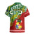 Personalised Australia And Tonga Hawaiian Shirt Aboriginal Mix Tongan Ngatu Unique Style - Wonder Print Shop