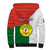 Personalised 26 June Madagascar Independence Day Sherpa Hoodie Madagasikara African Pattern - Wonder Print Shop