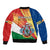 29 June Seychelles Independence Day Bomber Jacket Flag Style - Wonder Print Shop