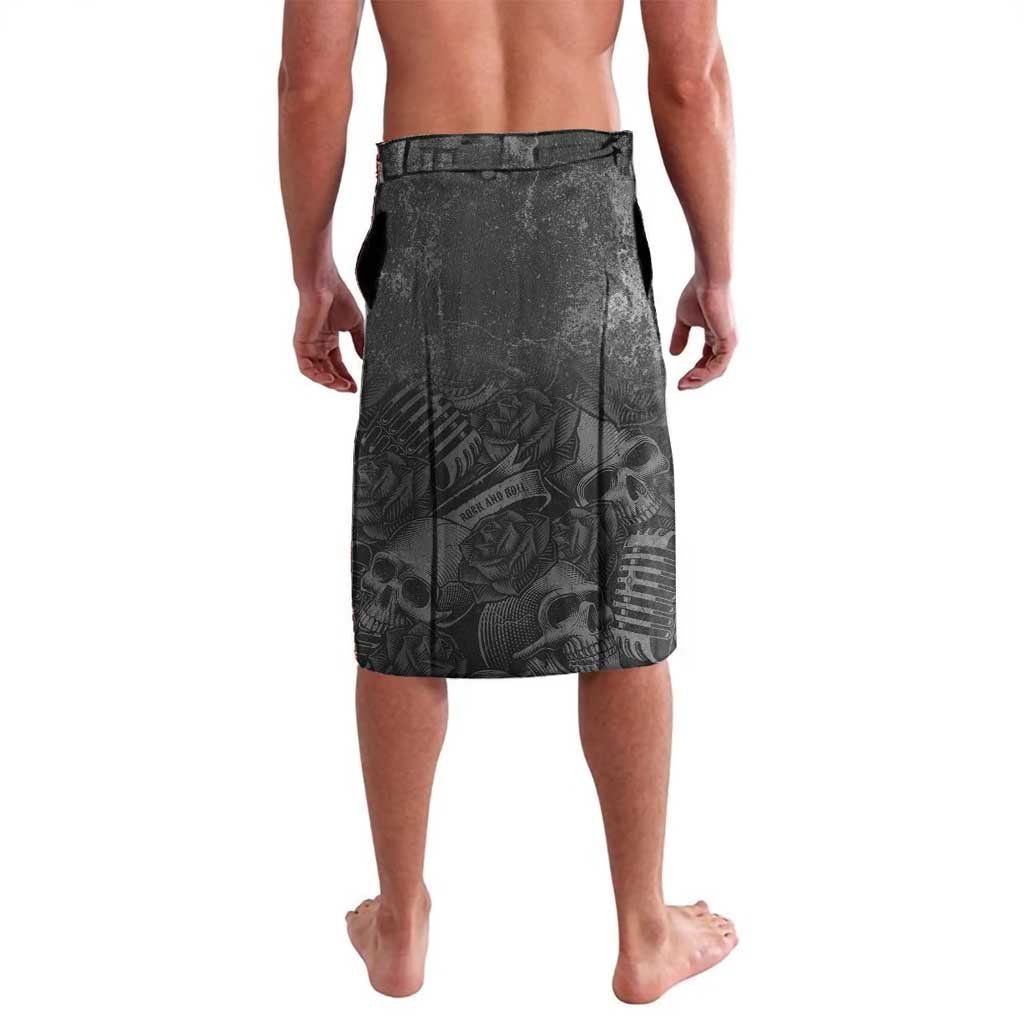 Live Love Rock Skull Lavalava Retro Grunge Style - Wonder Print Shop
