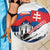 Slovakia Constitution Day Beach Blanket Slovensko Grassalkovich Palace With Coat Of Arms - Wonder Print Shop