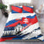 Slovakia Constitution Day Bedding Set Slovensko Grassalkovich Palace With Coat Of Arms - Wonder Print Shop