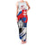 Slovakia Constitution Day Family Matching Tank Maxi Dress and Hawaiian Shirt Slovensko Grassalkovich Palace With Coat Of Arms - Wonder Print Shop