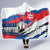 Slovakia Constitution Day Hooded Blanket Slovensko Grassalkovich Palace With Coat Of Arms