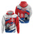 Slovakia Constitution Day Hoodie Slovensko Grassalkovich Palace With Coat Of Arms - Wonder Print Shop