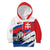 Slovakia Constitution Day Kid Hoodie Slovensko Grassalkovich Palace With Coat Of Arms - Wonder Print Shop