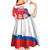 Slovakia Constitution Day Kid Short Sleeve Dress Slovensko Grassalkovich Palace With Coat Of Arms - Wonder Print Shop