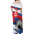 Slovakia Constitution Day Off Shoulder Maxi Dress Slovensko Grassalkovich Palace With Coat Of Arms - Wonder Print Shop