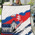 Slovakia Constitution Day Quilt Slovensko Grassalkovich Palace With Coat Of Arms