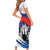 Slovakia Constitution Day Short Sleeve Bodycon Dress Slovensko Grassalkovich Palace With Coat Of Arms - Wonder Print Shop