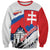 Slovakia Constitution Day Sweatshirt Slovensko Grassalkovich Palace With Coat Of Arms - Wonder Print Shop